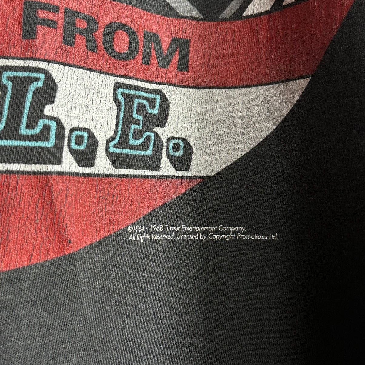 Vintage Rare Vintage The Man From UNCLE Napoleon Solo Movie Tee Size US L / EU 52-54 / 3 - 4 Thumbnail