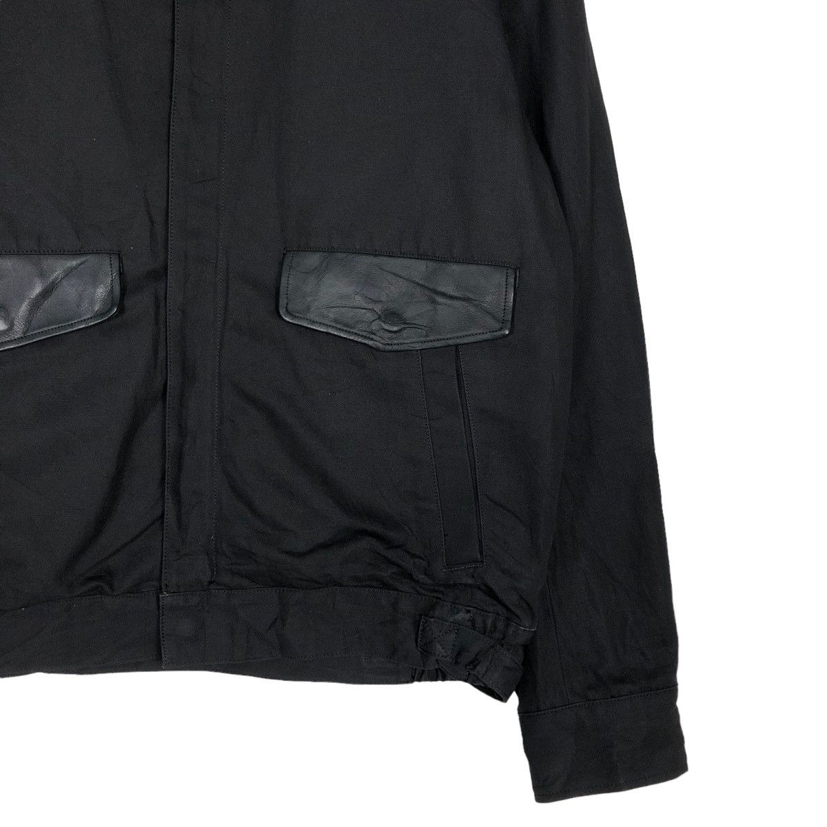 Japanese Brand BIKER JACKET LEATHER POCKET VIRUS JAPAN ISSEY MIYAKE DESIGN Size US S / EU 44-46 / 1 - 6 Thumbnail