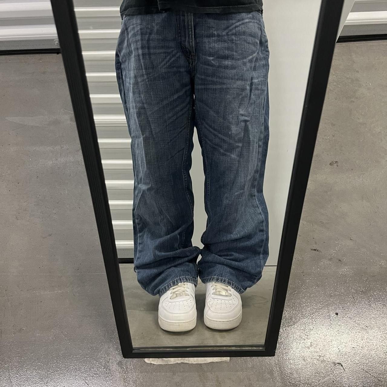 Levi's × Vintage Vintage Y2K/2000s Baggy Levis 559 Dark wash Denim jeans! Size US 40 / EU 56 - 1 Thumbnail