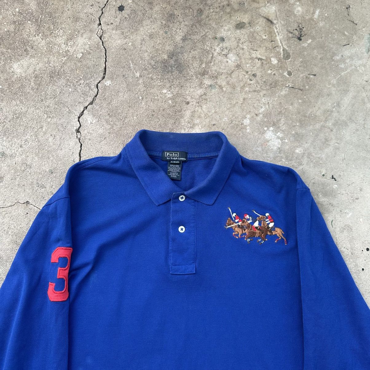 Polo Ralph Lauren Ralph Lauren big pony vintage rugby long sleeve Size US M / EU 48-50 / 2 - 3 Thumbnail