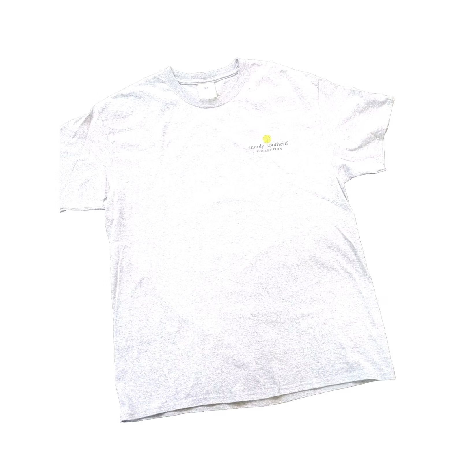 Vintage VINTAGE Simply Southern Shirt L Gray Short Sleeve Soccer Bees Older Design Mens Size US L / EU 52-54 / 3 - 3 Thumbnail