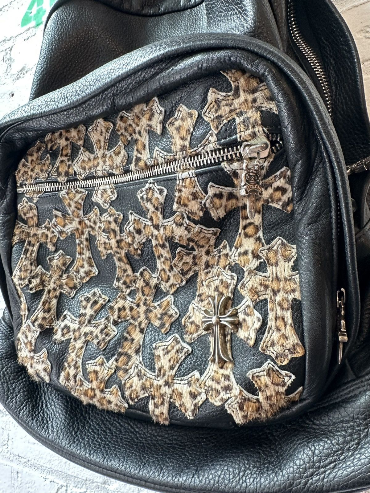 Chrome Hearts CHROME HEARTS CHEETAH CROSS PATCH BACKPACK Size ONE SIZE - 2 Thumbnail