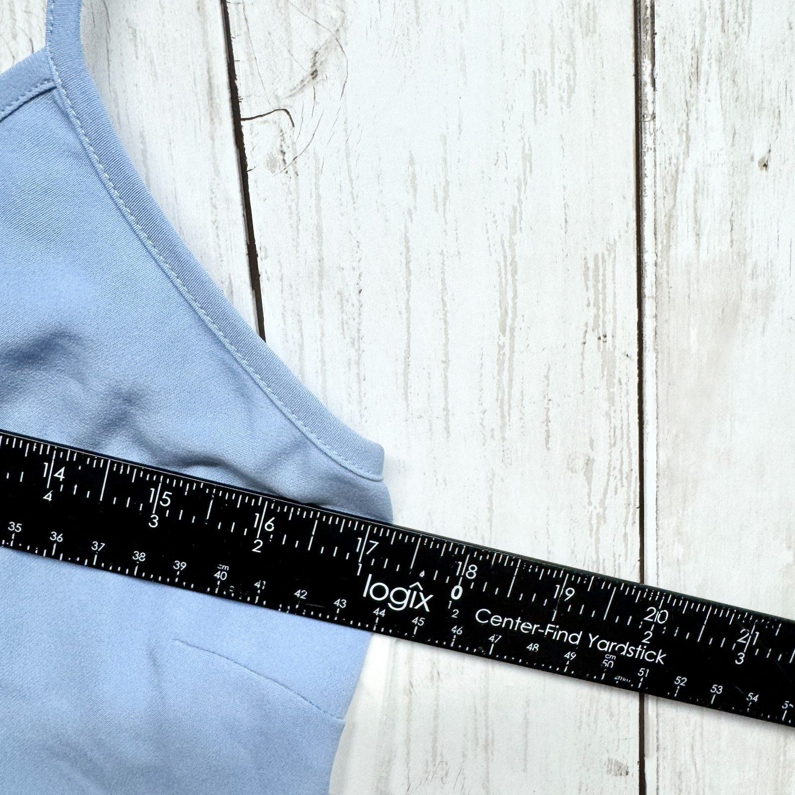 Other Aqua Blouse Size Small Blue Sleeveless Layering Tank Top Size S / US 4 / IT 40 - 3 Thumbnail