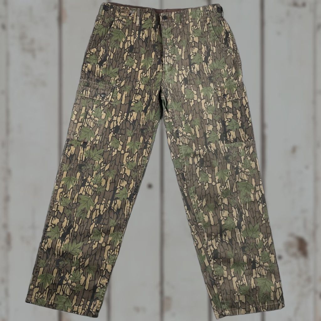 Vintage Winchester Camouflage Cargo Pants Trebark Mens 38 Brown Green EUC Cargo Pants Camouflage Trebark Pattern Size US 38 / EU 54 - 1 Thumbnail