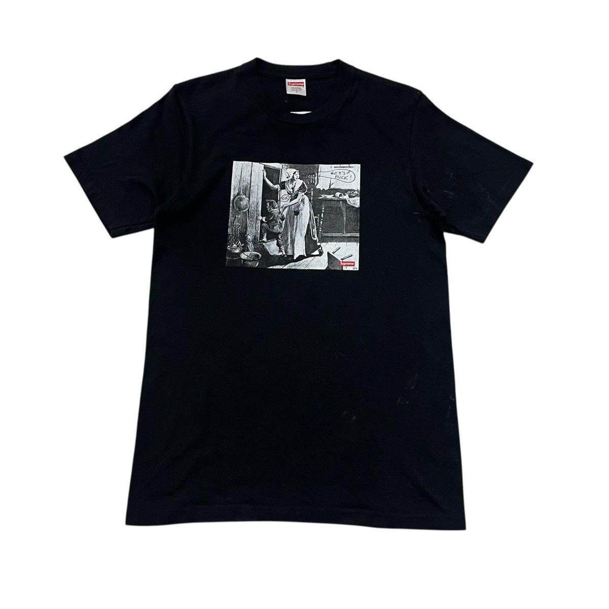 Supreme FW18 Supreme x Mike Kelley Hiding From Indians Tee Size US S / EU 44-46 / 1 - 1 Thumbnail