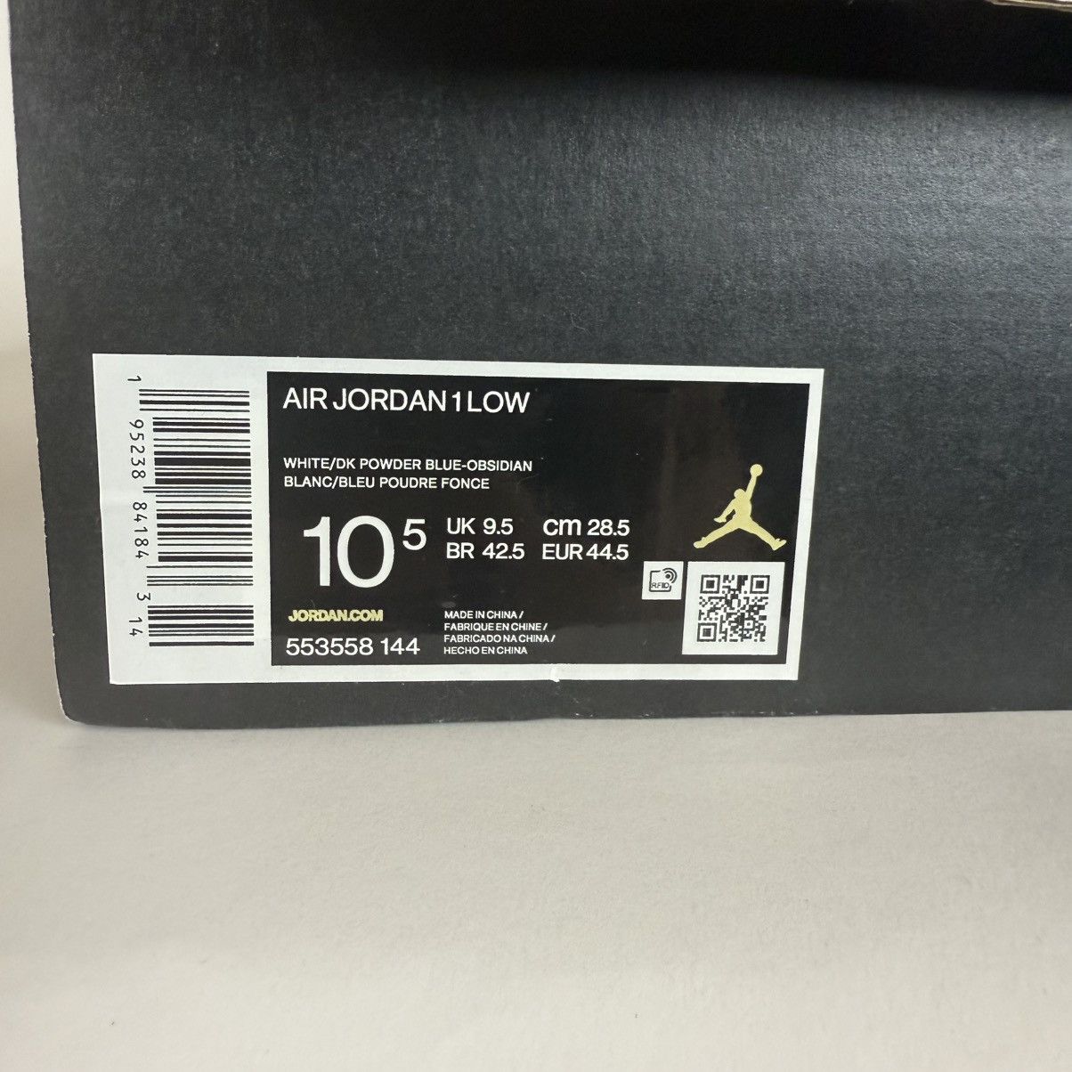 Jordan Brand × Nike Size 10.5-Jordan 1 Low UNC 2021 University Blue/ White. Size US 10.5 / EU 43-44 - 16 Thumbnail