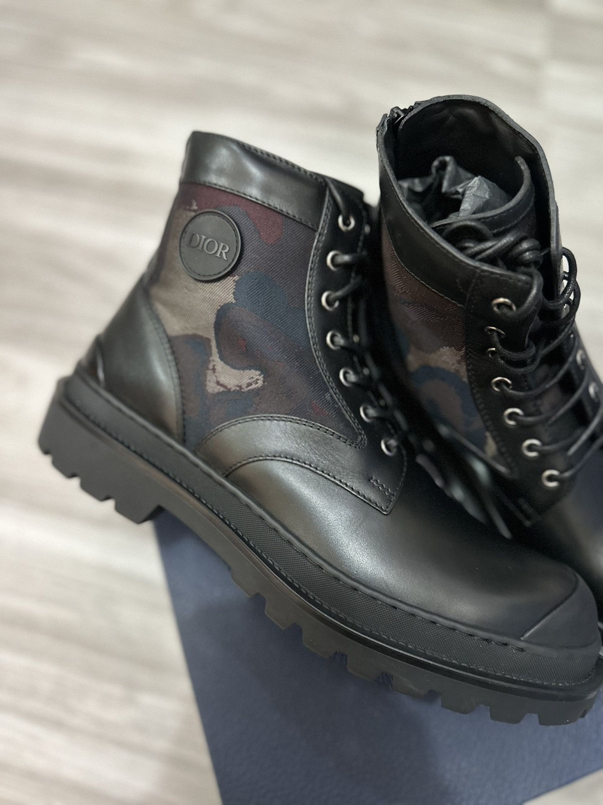 Dior Dior x Peter Doig Explorer Boots NEW Size US 11.5 / EU 44-45 - 7 Thumbnail
