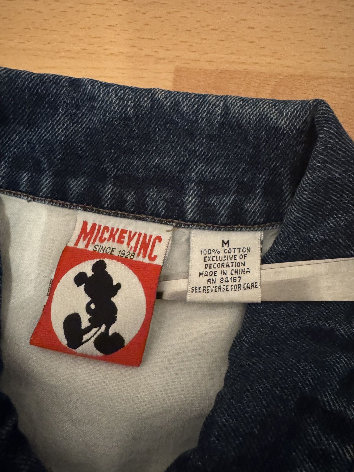Disney Vintage micky mouse denim jacket Size US M / EU 48-50 / 2 - 4 Thumbnail