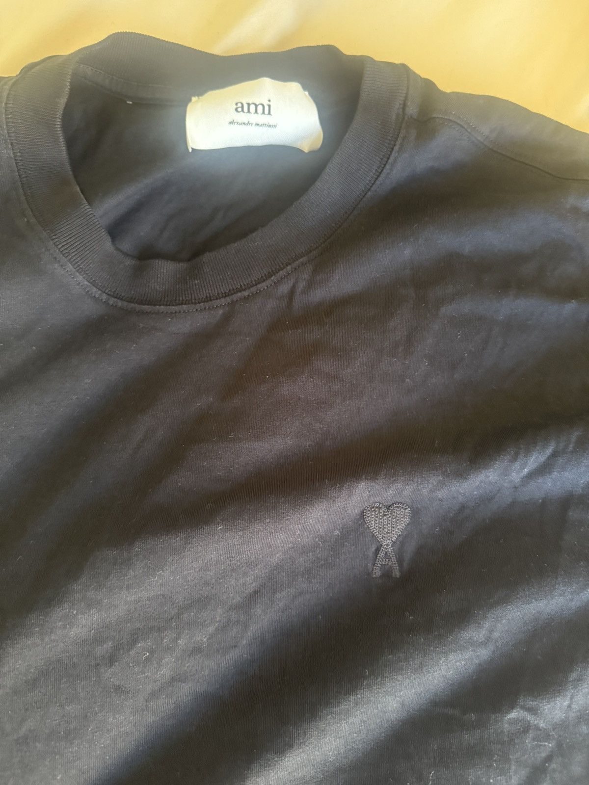AMI Classic AMI small heart in black Size US XL / EU 56 / 4 - 2 Thumbnail