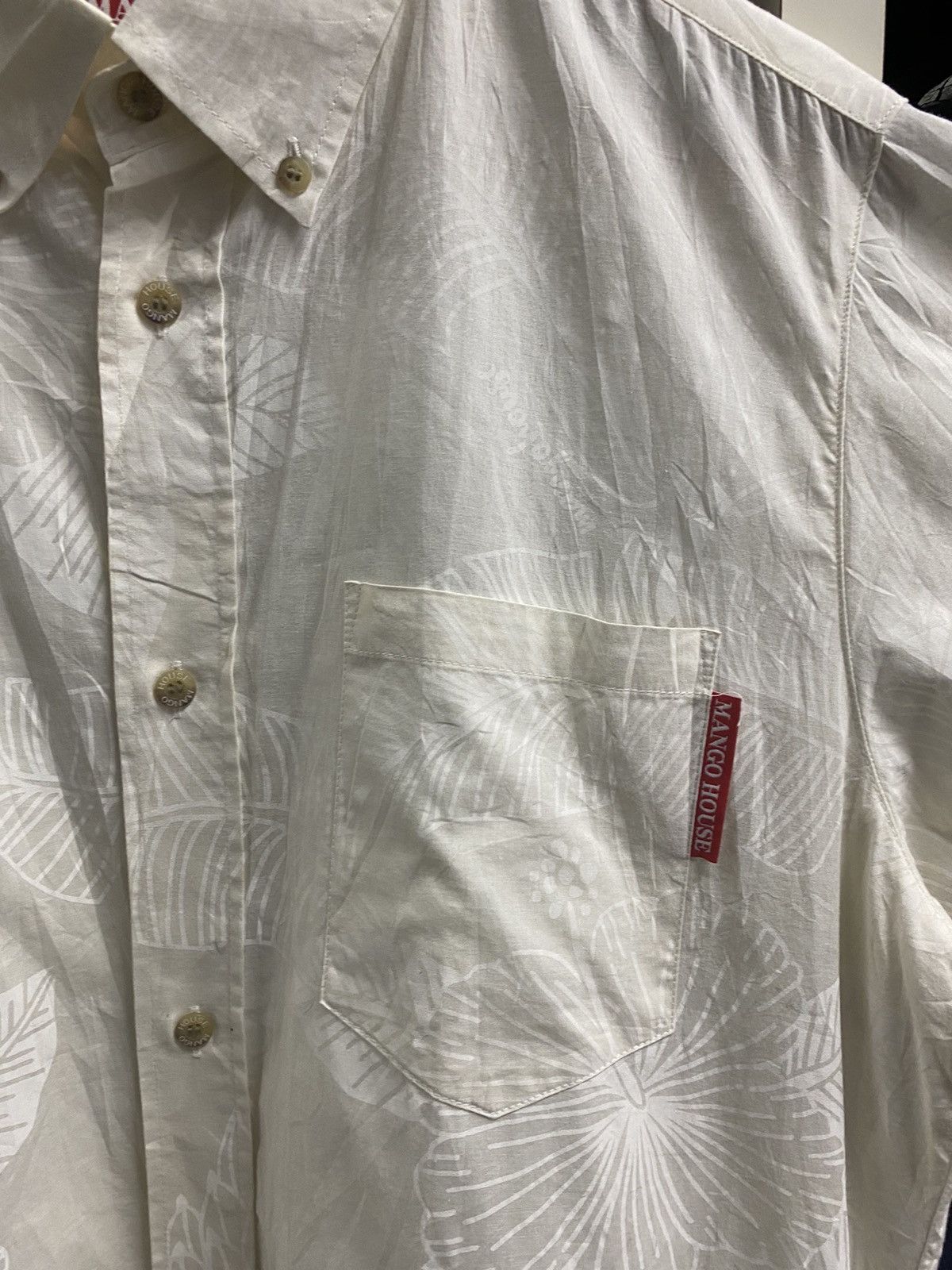 Vintage Vintage Mango House Okinawa Button Up Size US L / EU 52-54 / 3 - 9 Thumbnail