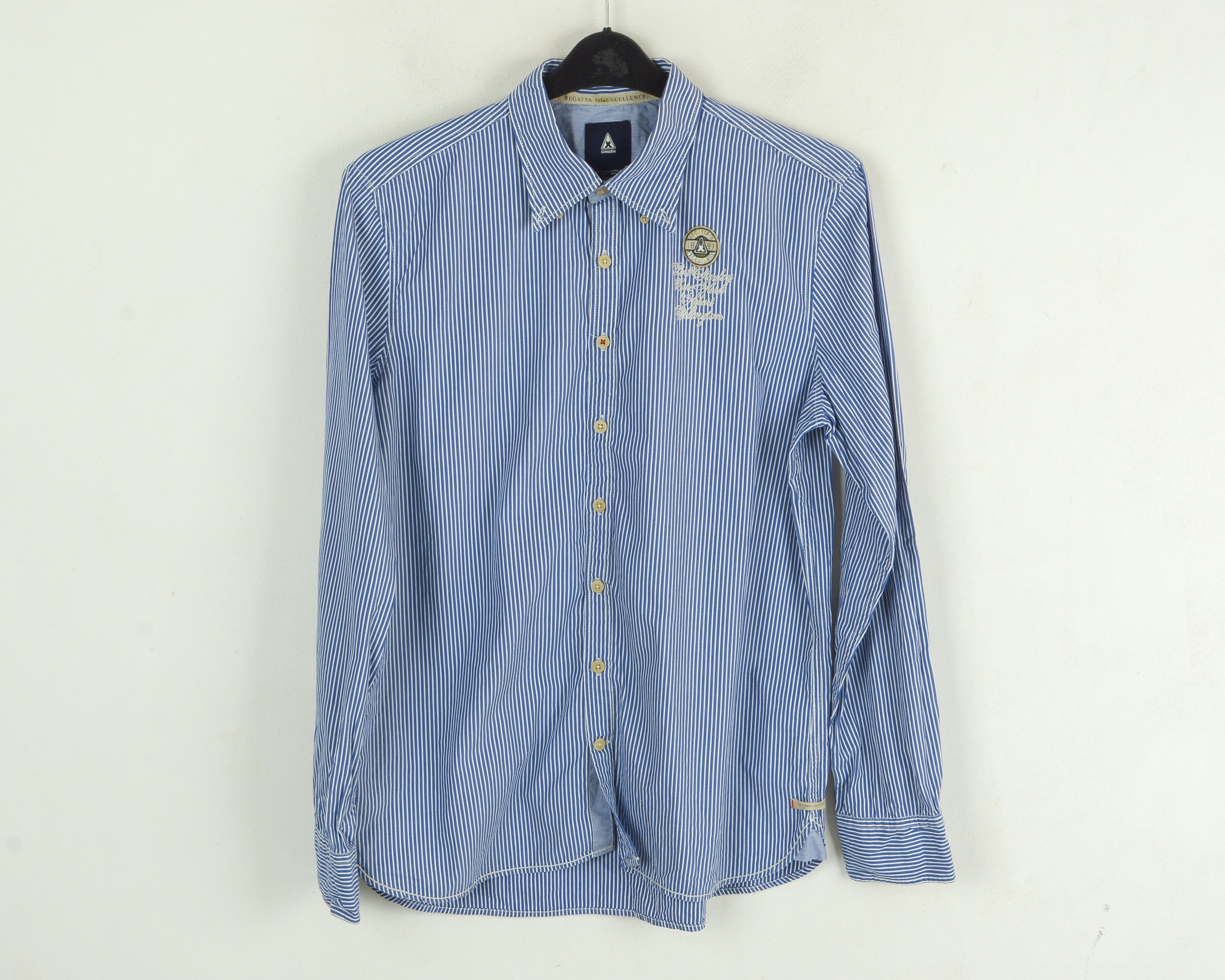 Other GAASTRA Casual Shirt Cotton Striped Long Sleeved Top Button Size US M / EU 48-50 / 2 - 1 Thumbnail
