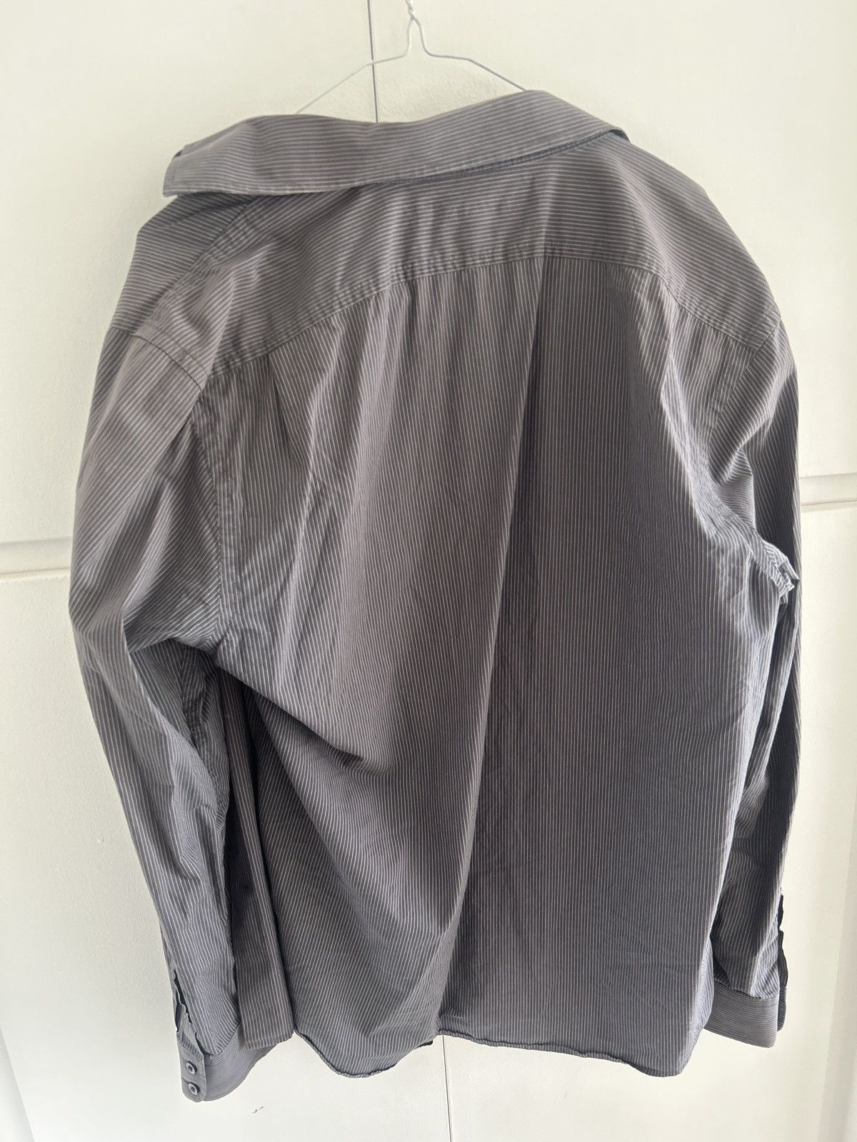 Gap Gap Grey striped Button up Long sleeve Size US L / EU 52-54 / 3 - 5 Thumbnail