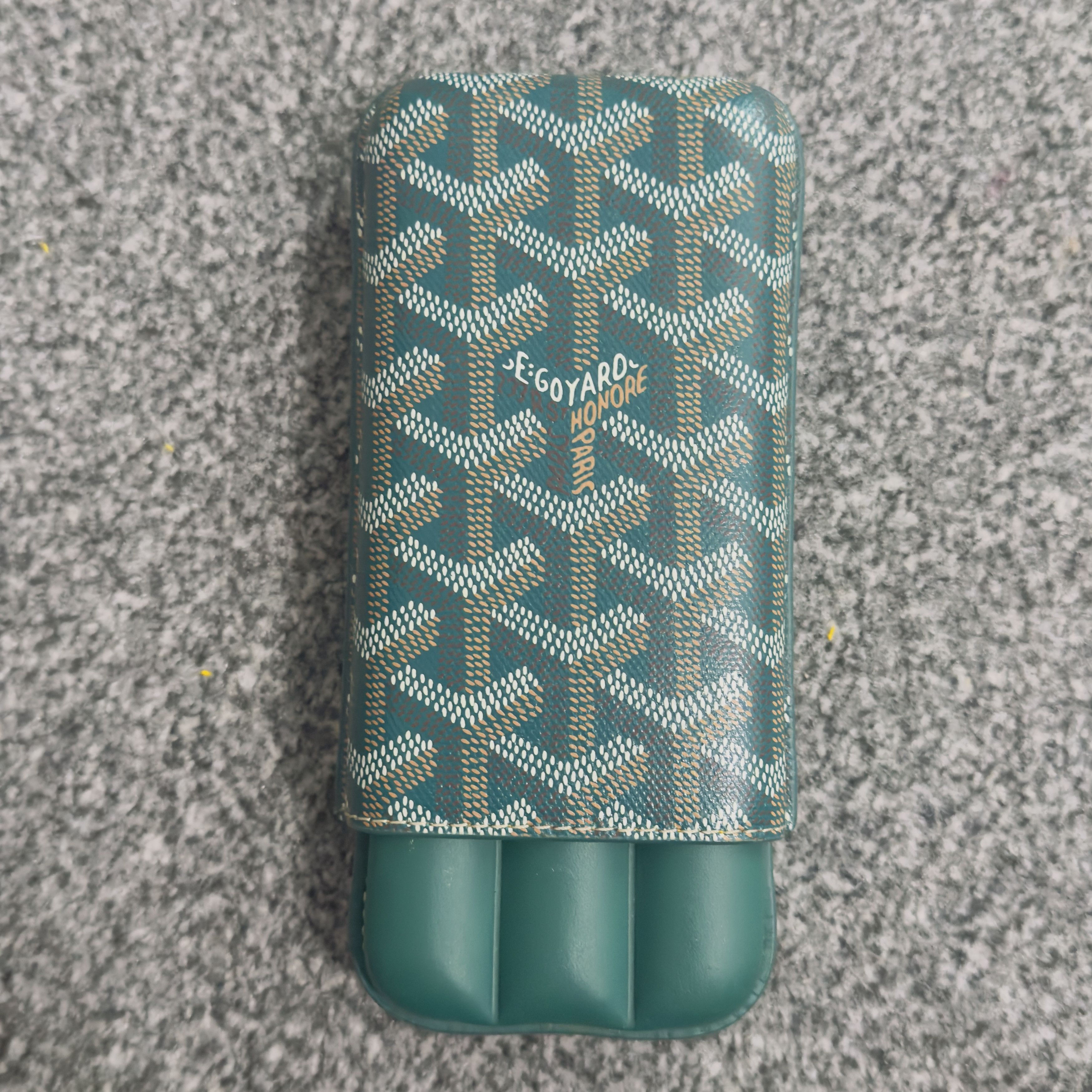 Goyard Goyard 3C Churchill Cigar Case Etui Green Size ONE SIZE - 15 Thumbnail