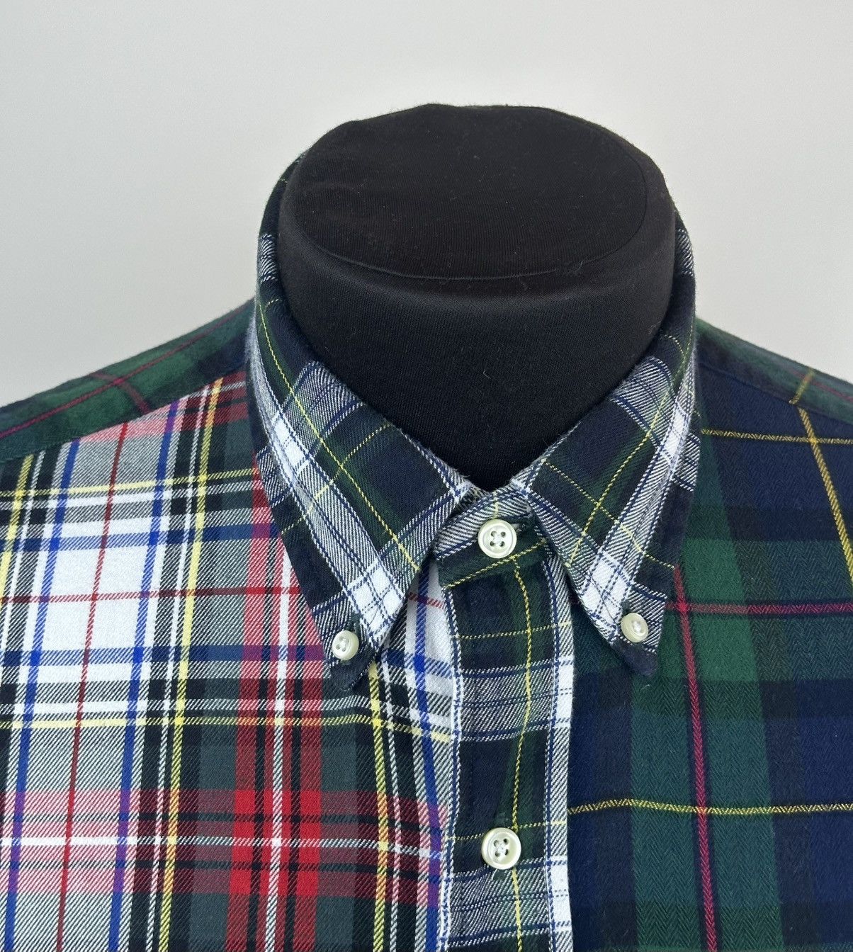 Polo Ralph Lauren Polo Ralph Lauren Plaid Flannel Classic Fit Button Up Shirt Size US L / EU 52-54 / 3 - 3 Thumbnail
