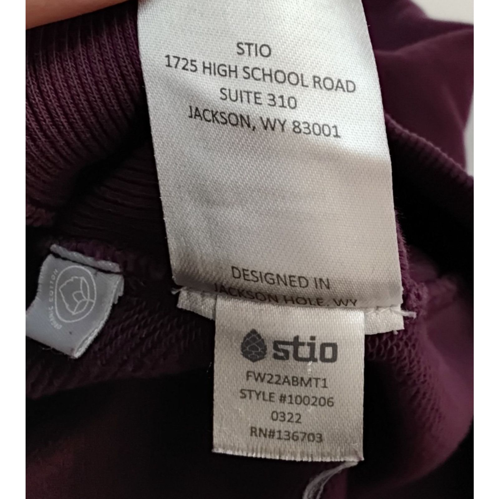 Stio Stio Hoodie Women's M Maroon Pullover Sweatshirt Size M / US 6-8 / IT 42-44 - 8 Thumbnail