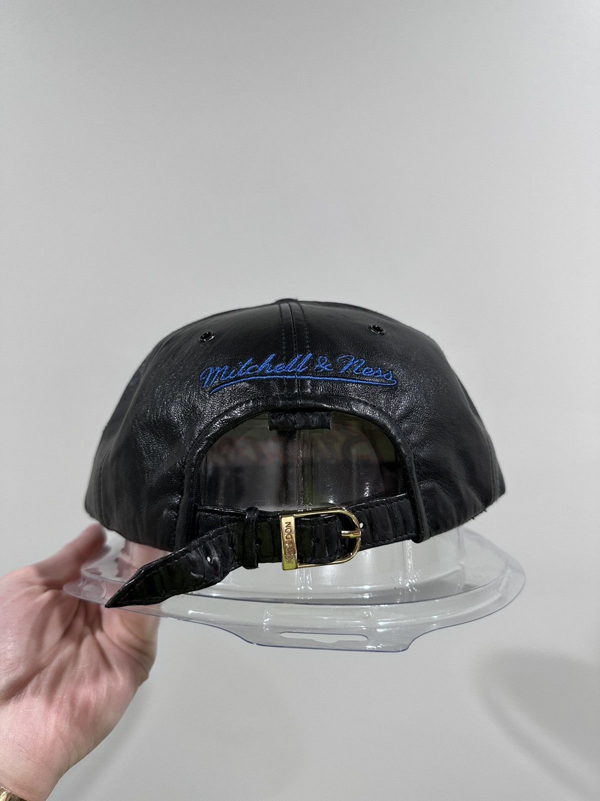 Just Don Just Don x Mitchell & Ness NFL Denver Broncos Leather Hat Size ONE SIZE - 9 Thumbnail