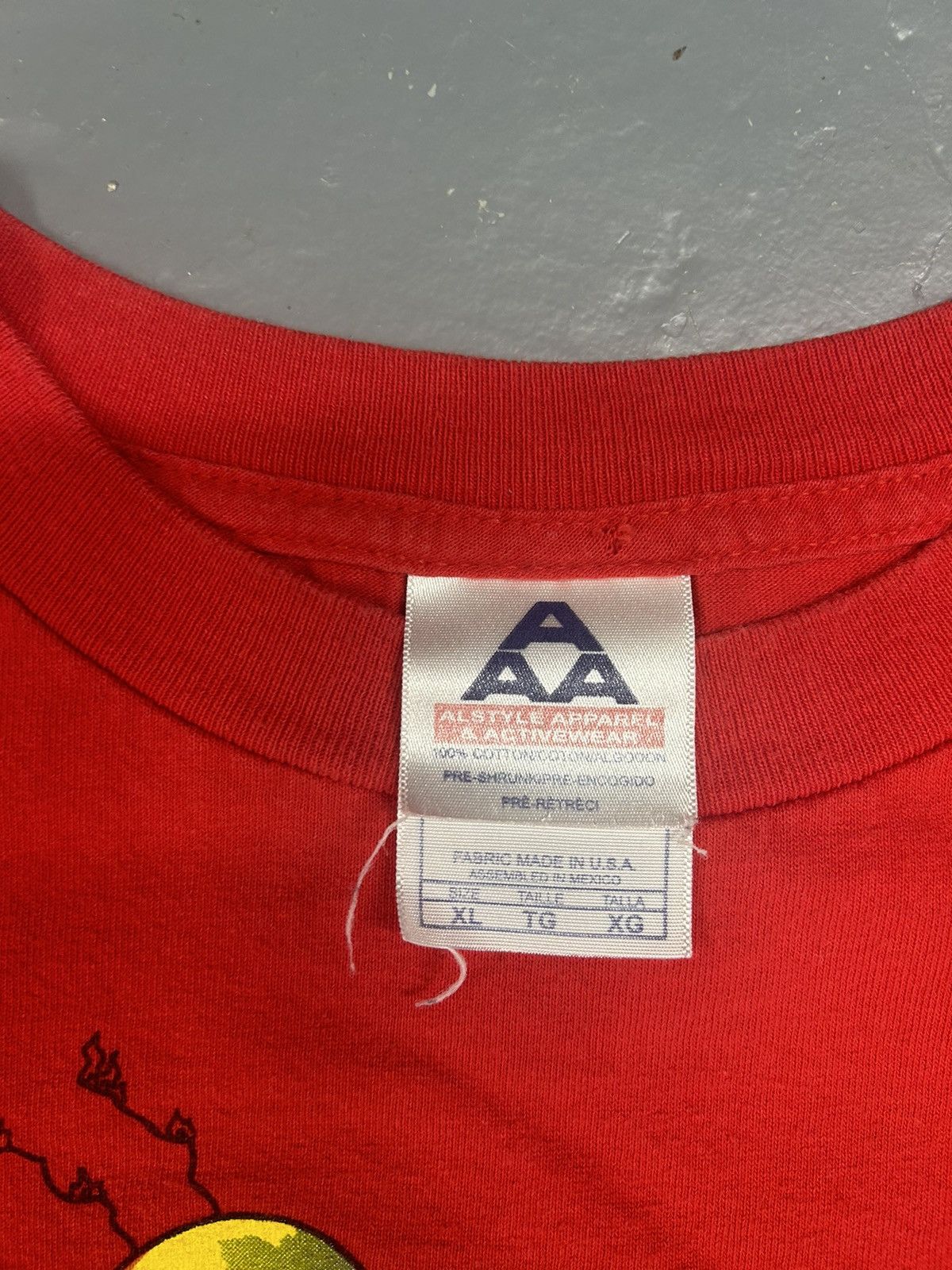 The Simpsons × Vintage Crazy vintage Y2K Essential Red Homer Simpson Graphic Shirt Size US L / EU 52-54 / 3 - 3 Thumbnail
