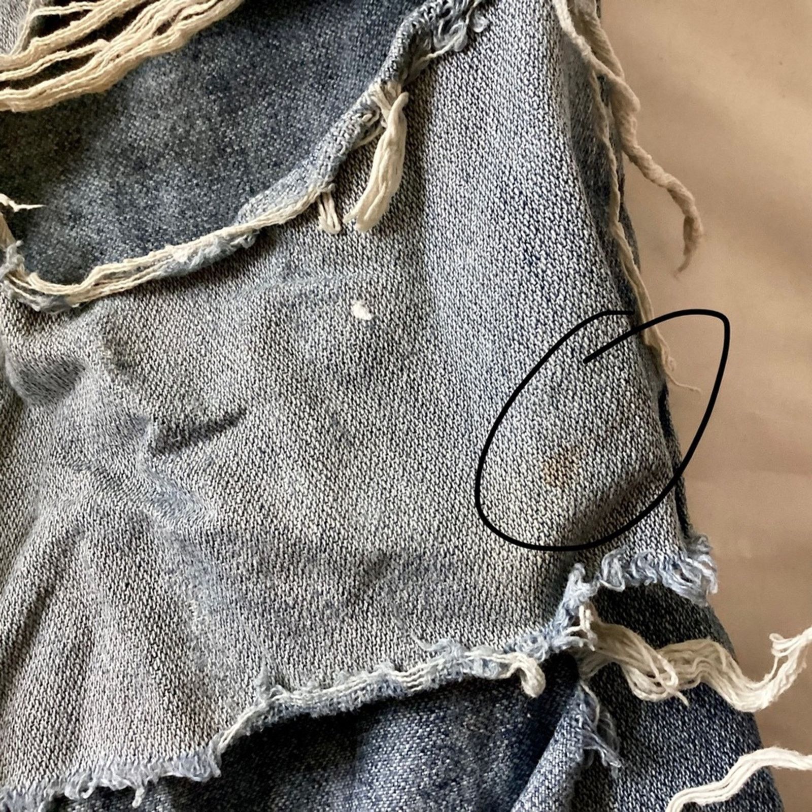Other Webs Ripped Baggy Jean Shorts Size US 32 / EU 48 - 6 Thumbnail