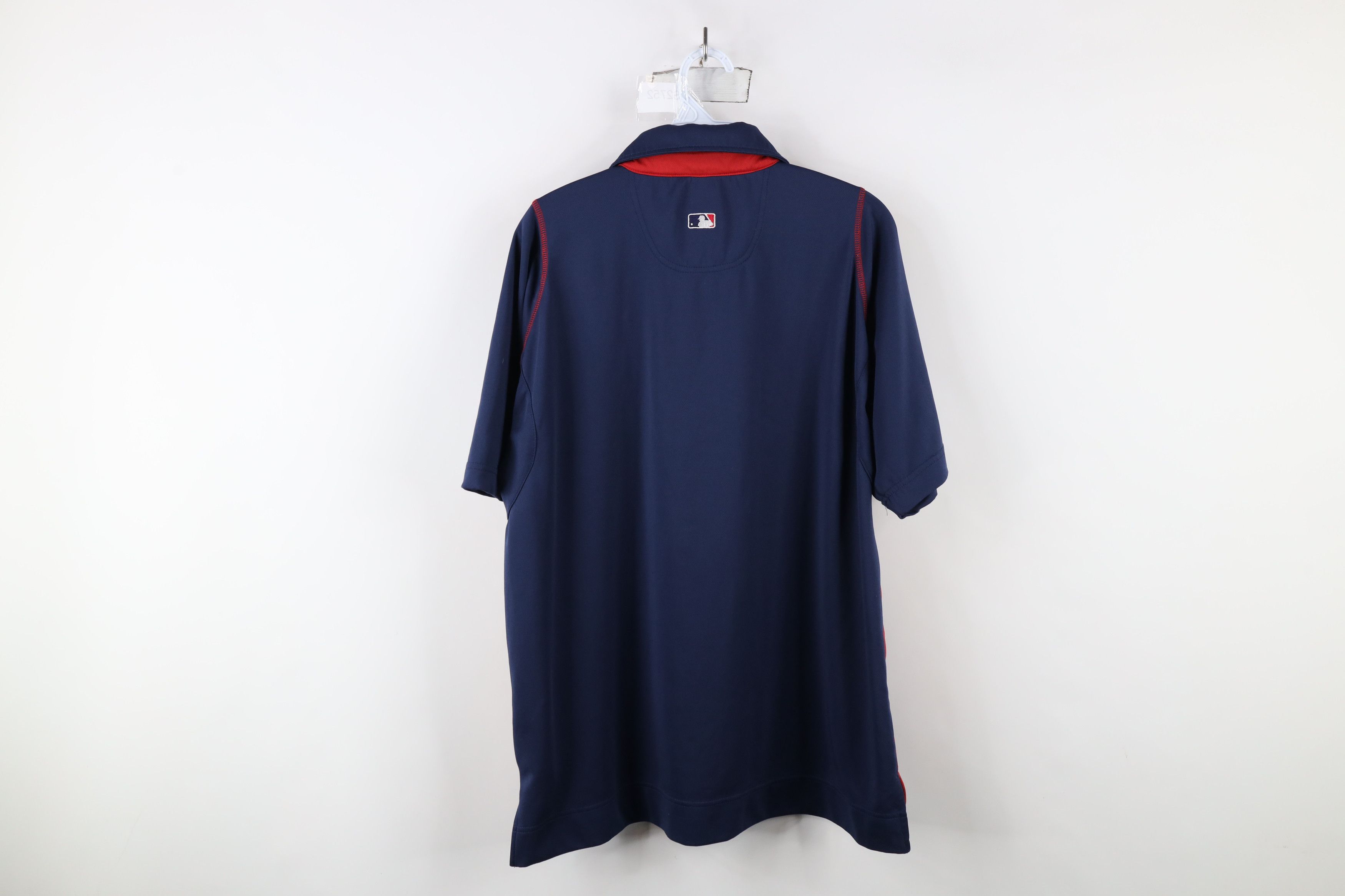 Nike × Vintage Vintage Y2K Nike Chief Wahoo Cleveland Indians Baseball Polo Size US L / EU 52-54 / 3 - 13 Thumbnail