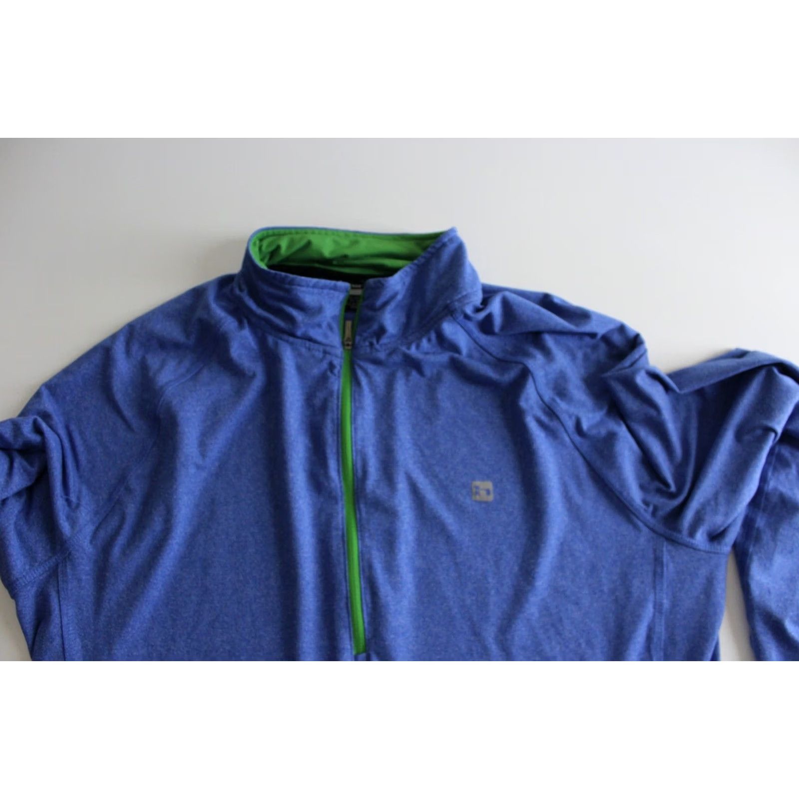 Vintage VINTAGE Hind Blue Green Zippered SWEATER Shirt Large L Size US L / EU 52-54 / 3 - 2 Thumbnail