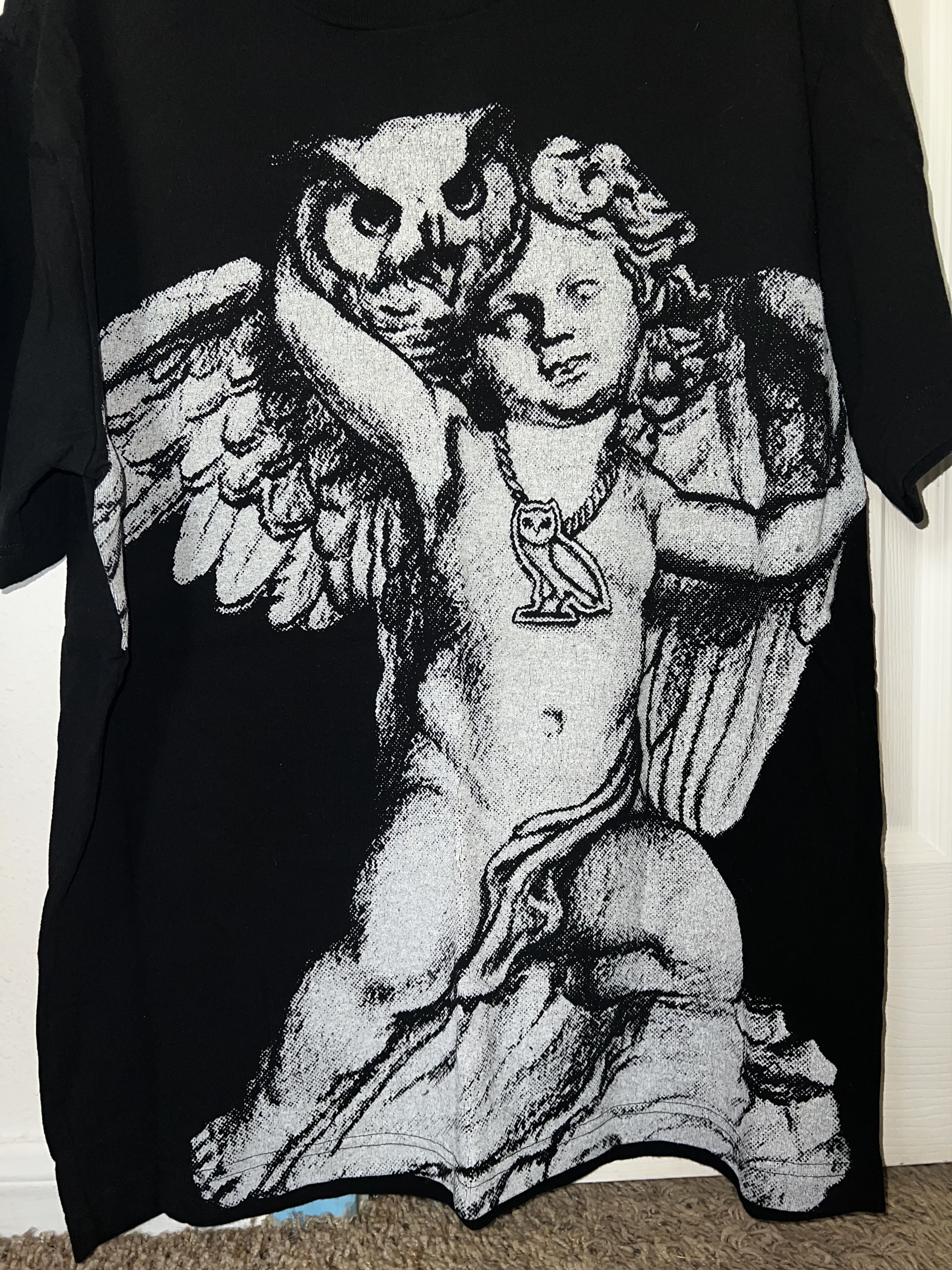 Drake × October's Very Own OVO Cherub Owl T-shirt Size US M / EU 48-50 / 2 - 2 Thumbnail