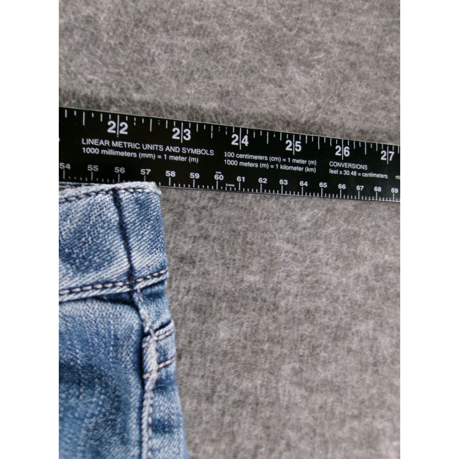 Apt. 9 VINTAGE Apt. 9 Jeans Women's 24W Blue Bootcut Denim Y2K Western Cowboy 80s 90s Size 42" / US 20 - 5 Thumbnail