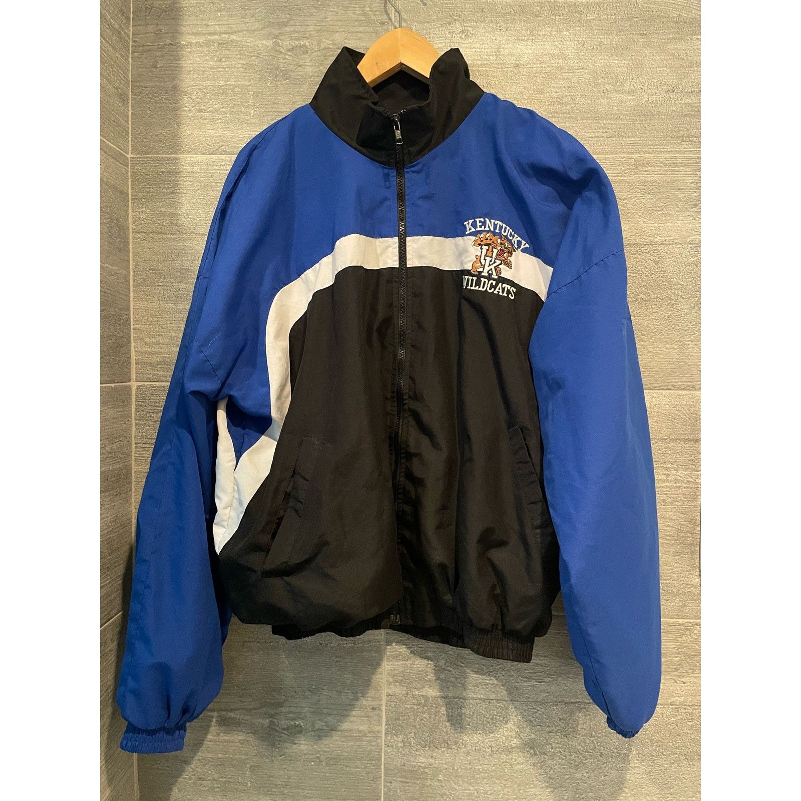 Other Vintage UK Kentucky WILDCATS Full zip windbreaker Size US L / EU 52-54 / 3 - 1 Thumbnail