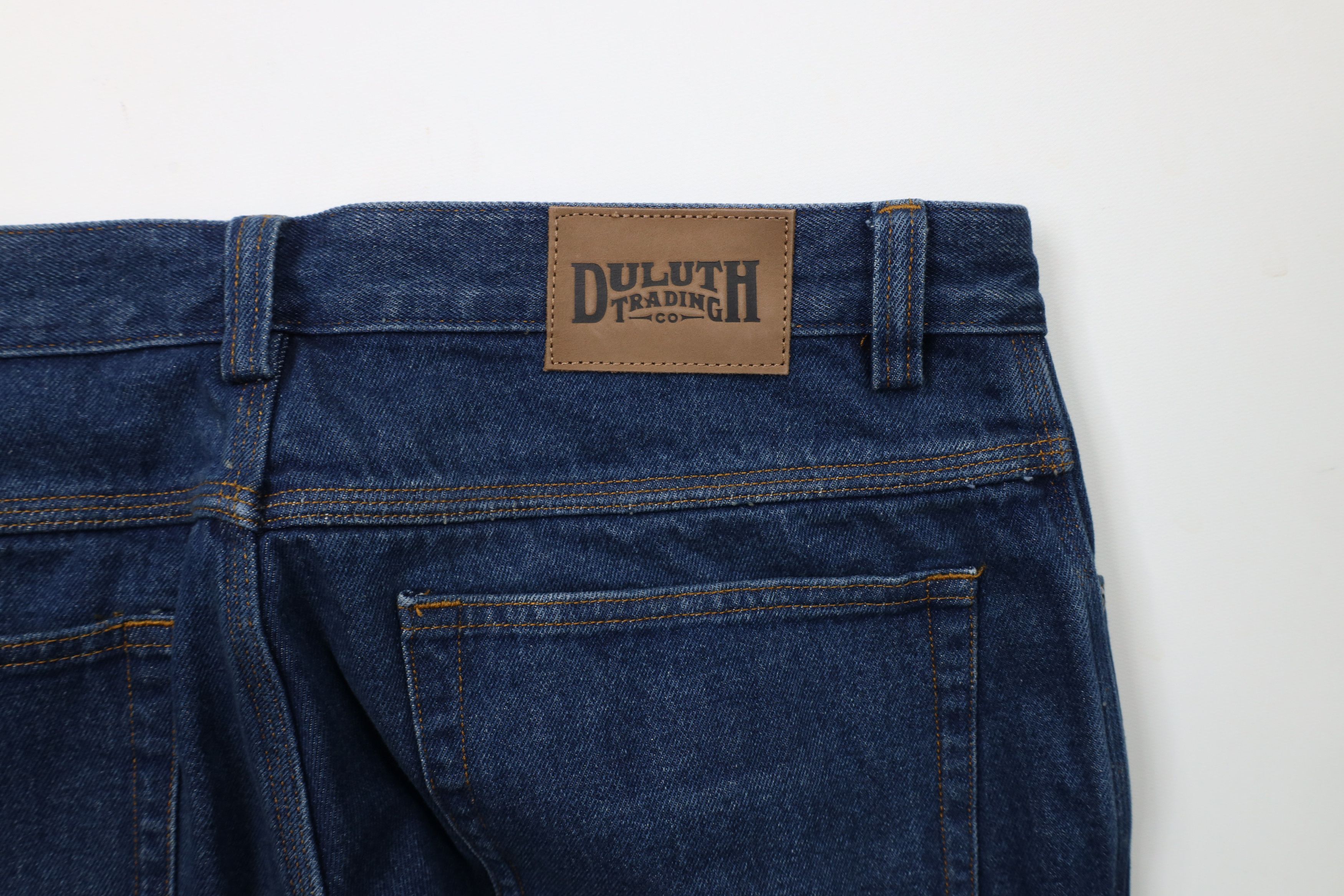Duluth Trading Company × Vintage Duluth Trading Co Heavyweight Lined Ballroom Jeans Blue Size US 34 / EU 50 - 13 Thumbnail