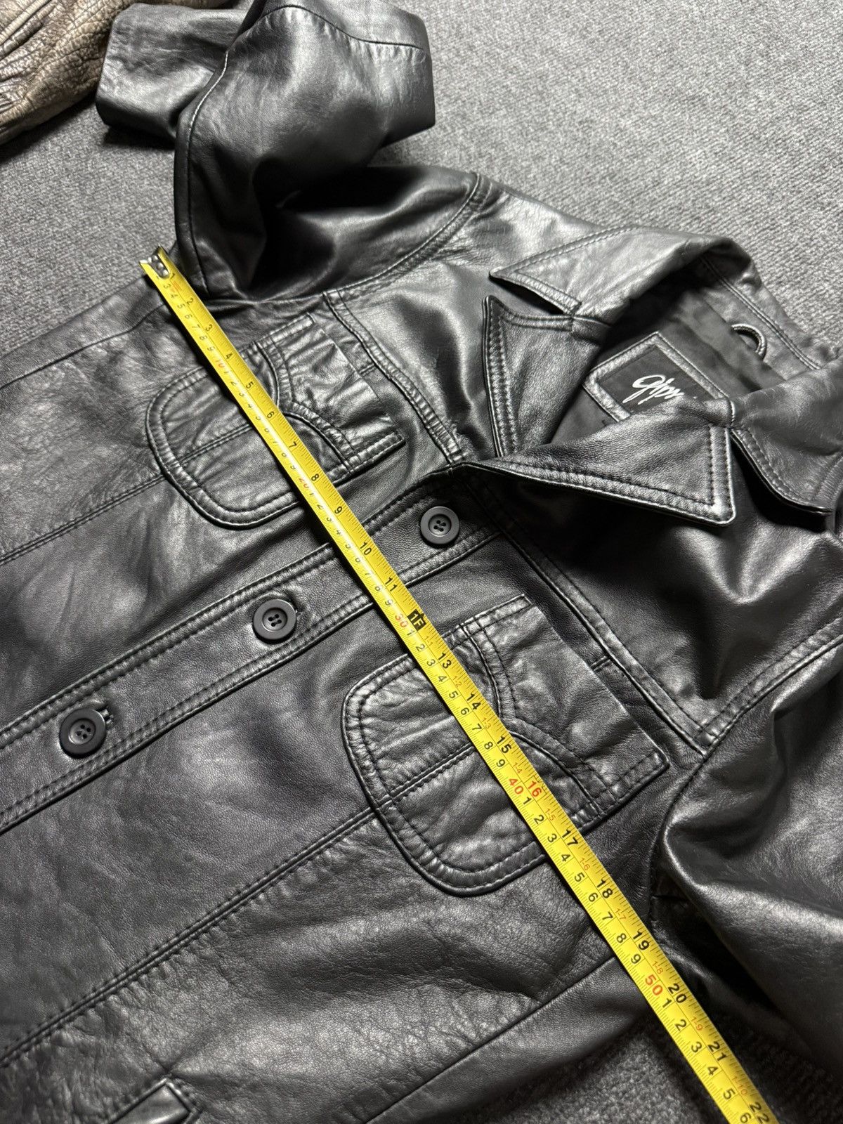 Japanese Brand Avant Garde Biker Gipsy Leather Jacket Button Up Minimalist Size US S / EU 44-46 / 1 - 22 Thumbnail
