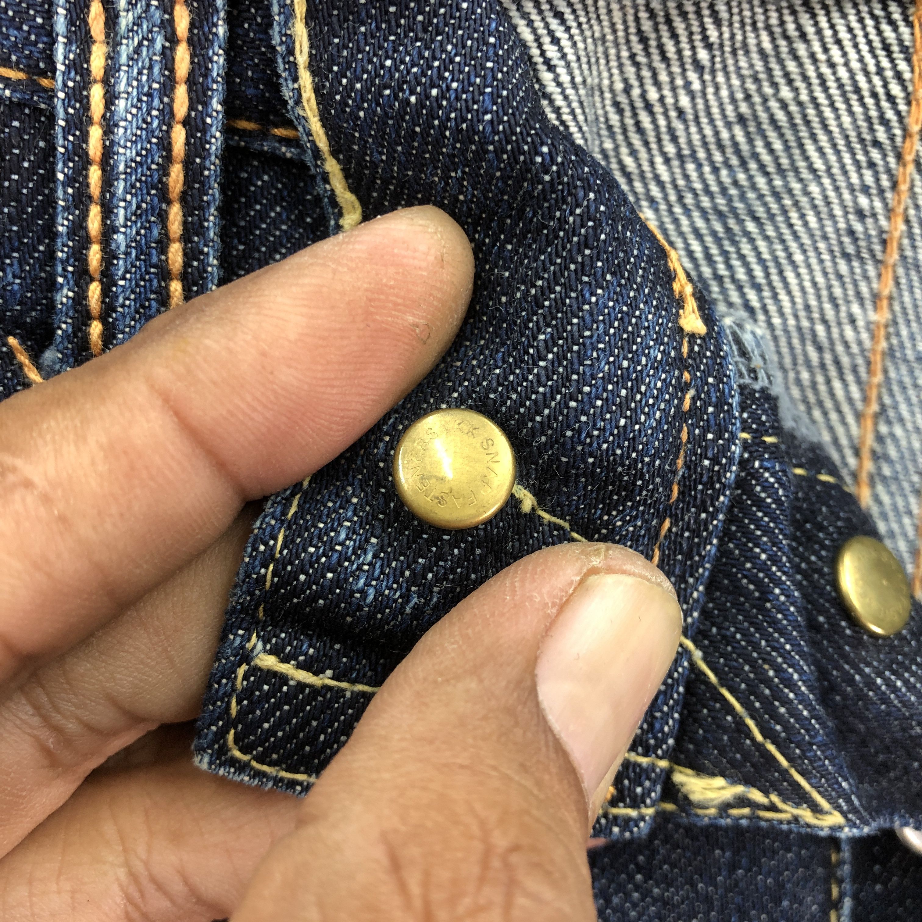 Japanese Brand Japanese Luv Maison Jeans Selvedge Jack Rose Denim Redline Size US 30 / EU 46 - 8 Thumbnail