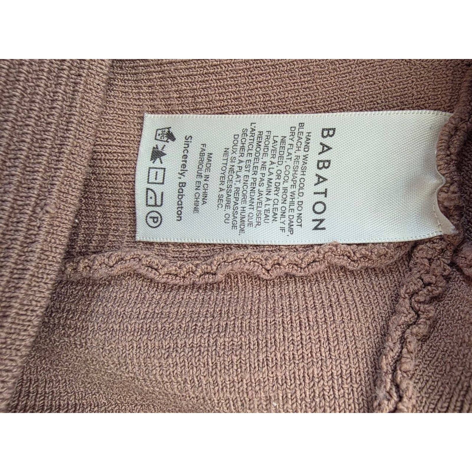 Aritzia Aritzia Babaton Carlotta Deep V Neck Cropped Y2K A001665 Size XS / US 0-2 / IT 36-38 - 5 Thumbnail