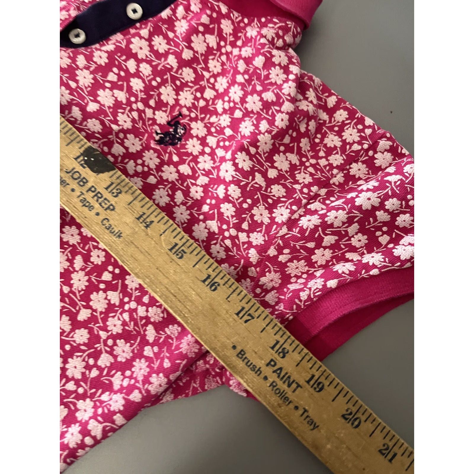 Vintage us polo assn shirt floral White pink women Medium Size M / US 6-8 / IT 42-44 - 5 Thumbnail