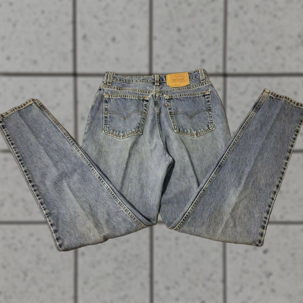 Levi's Womens Levi's 512 Jeans Tapered Slim Denim Blue 13 Long 30x32 Pants Add-Ons Womens Jeans Slimming? Size 34" / US 12 / IT 48 - 1 Thumbnail
