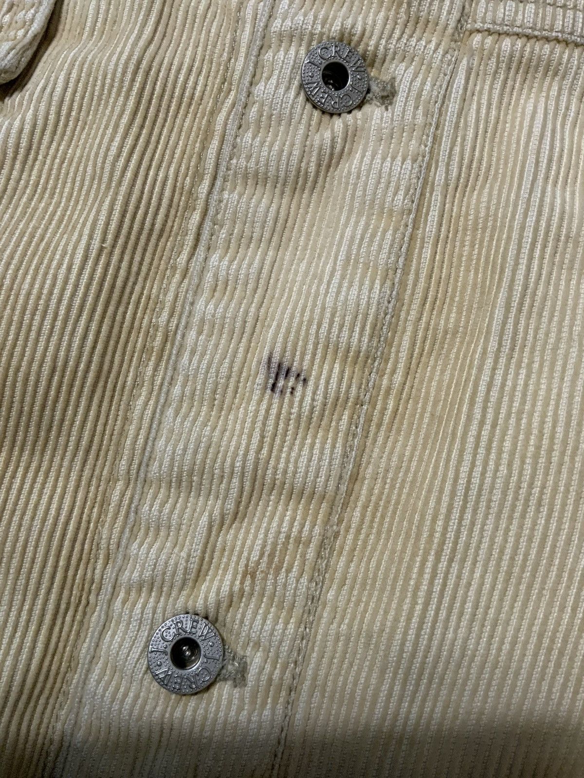 J.Crew × Vintage Vintage J. Crew Corduroy Work Quilted Lined Trucker Jacket Size US XL / EU 56 / 4 - 7 Thumbnail