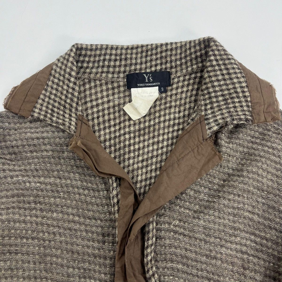 Yohji Yamamoto 2000s Yohji Yamamoto Y's for men Knit Cardigan Size US S / EU 44-46 / 1 - 5 Thumbnail