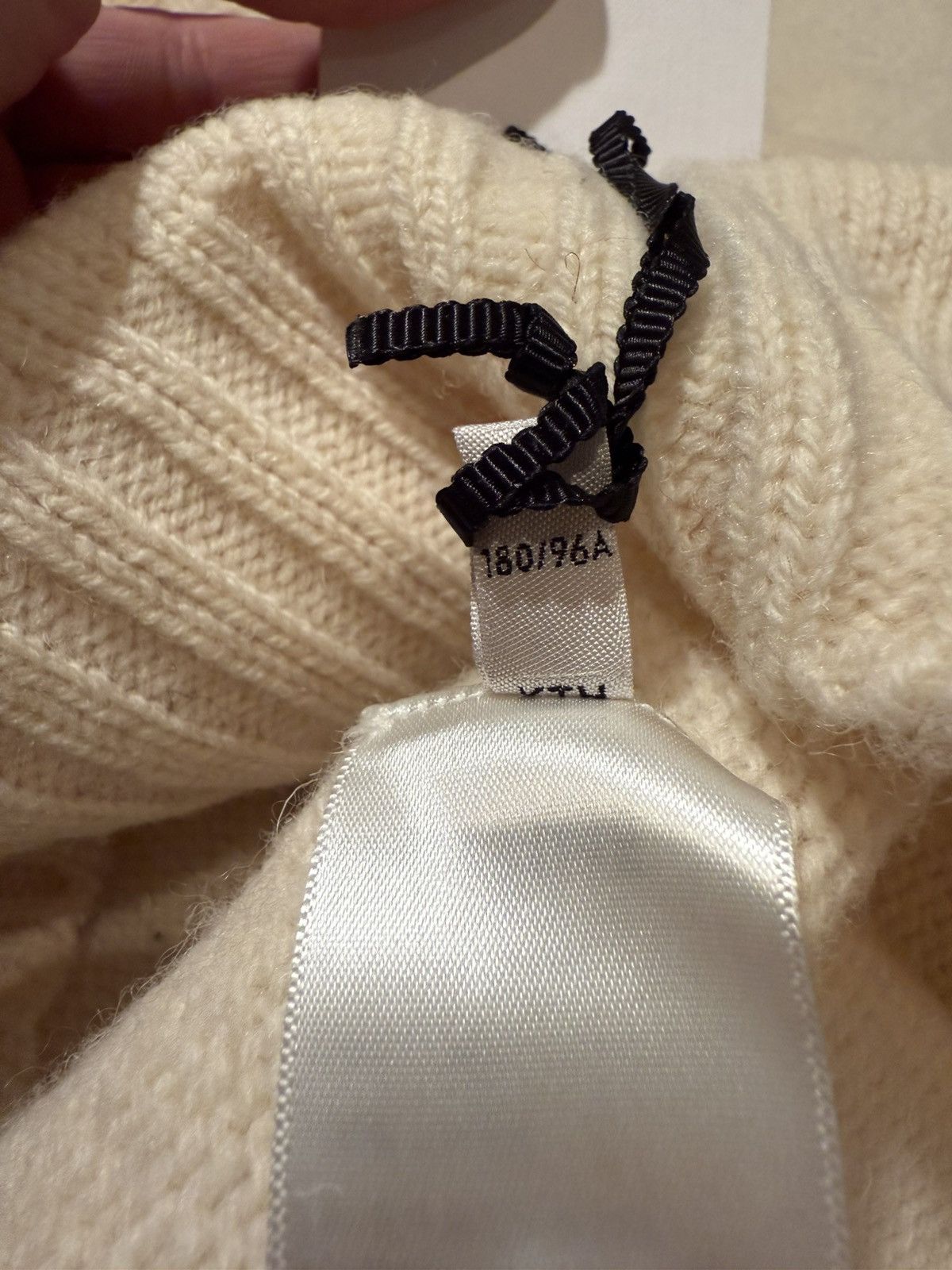 Celine SS20 Celine Hedi David Kramer irony sweater cashmere XL logo Size US XL / EU 56 / 4 - 20 Thumbnail