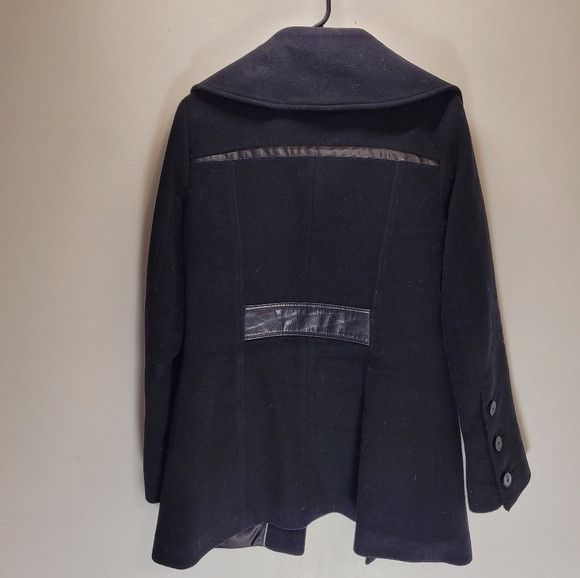 Mackage Mackage 70% wool Alma black pea coat- size medium Size M / US 6-8 / IT 42-44 - 3 Thumbnail