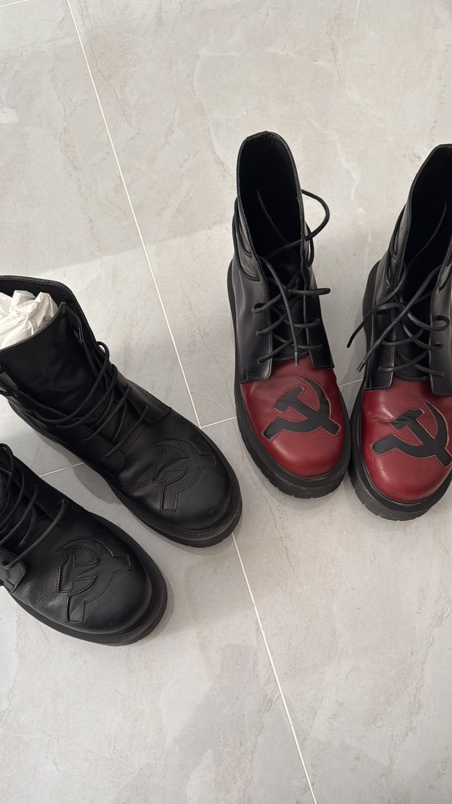 Enfants Riches Deprimes Enfants Riches Deprimes Communism Boots Sz.41 Size US 8 / EU 41 - 8 Thumbnail