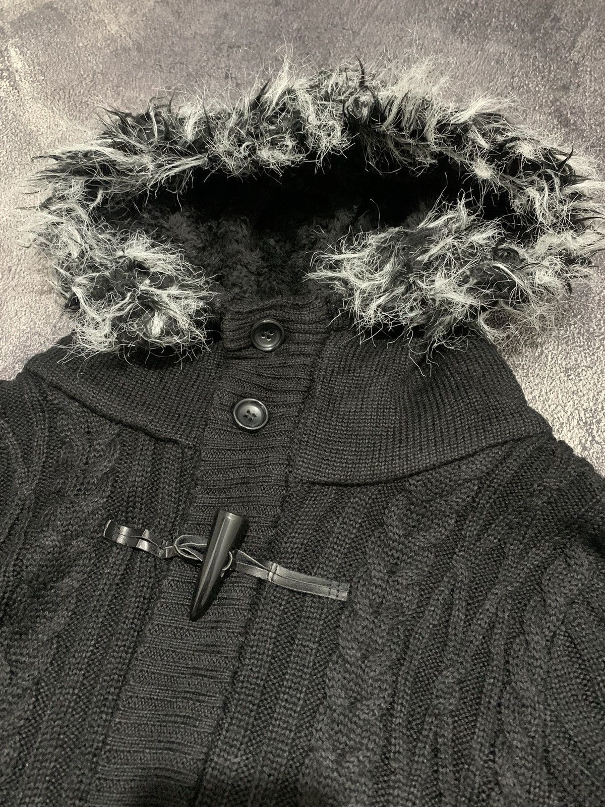 semanticdesign Fur knitwear woll sematicdesign japan Size US M / EU 48-50 / 2 - 3 Thumbnail