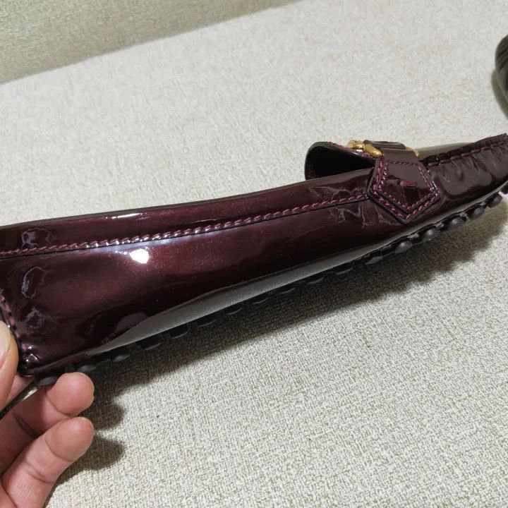 Other Louis Vuitton Brown Slip-On Leather Shoes -2508 Size US 6.5 / EU 39-40 - 7 Thumbnail