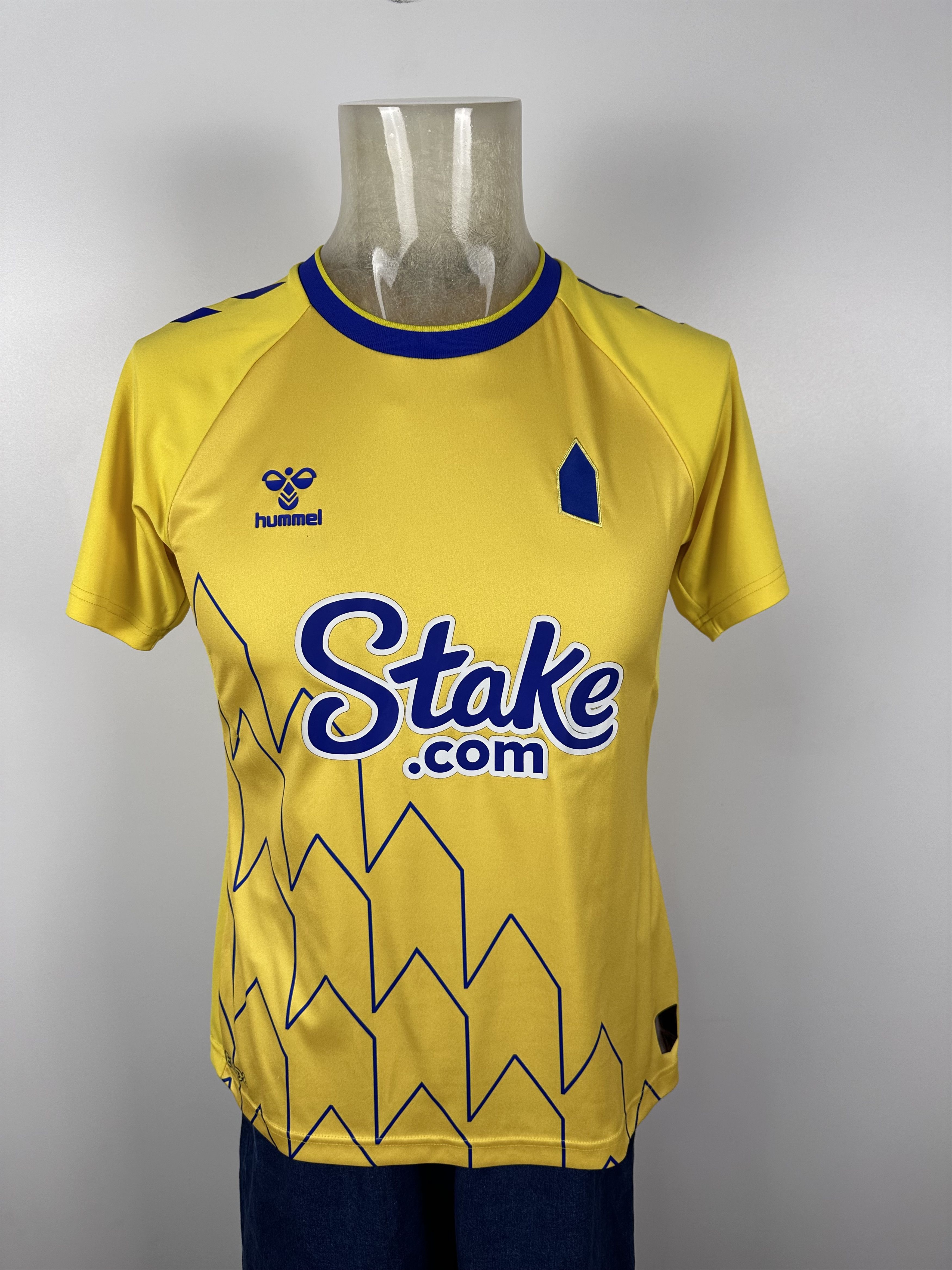 Hummel Everton Third 2022 WOMENS Footbal Shirt Soccer Jersey Hummel Size L / US 10 / IT 46 - 1 Thumbnail