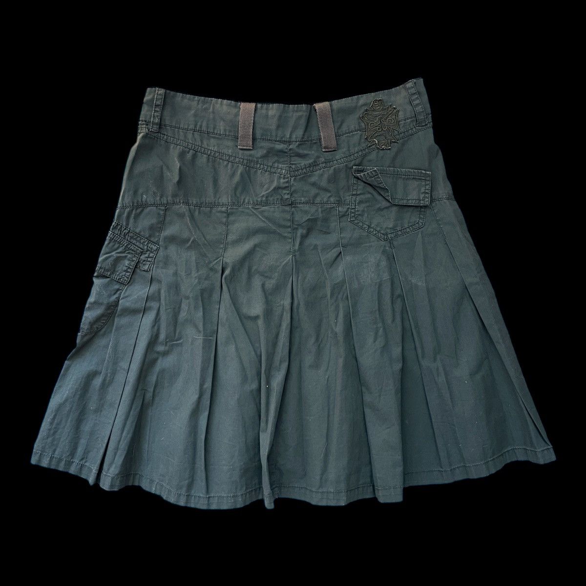 Japanese Brand × Miss Sixty × True Religion Y2K Cotton Modi Skirt in military Style Size 26" / US 2 / IT 38 - 2 Thumbnail