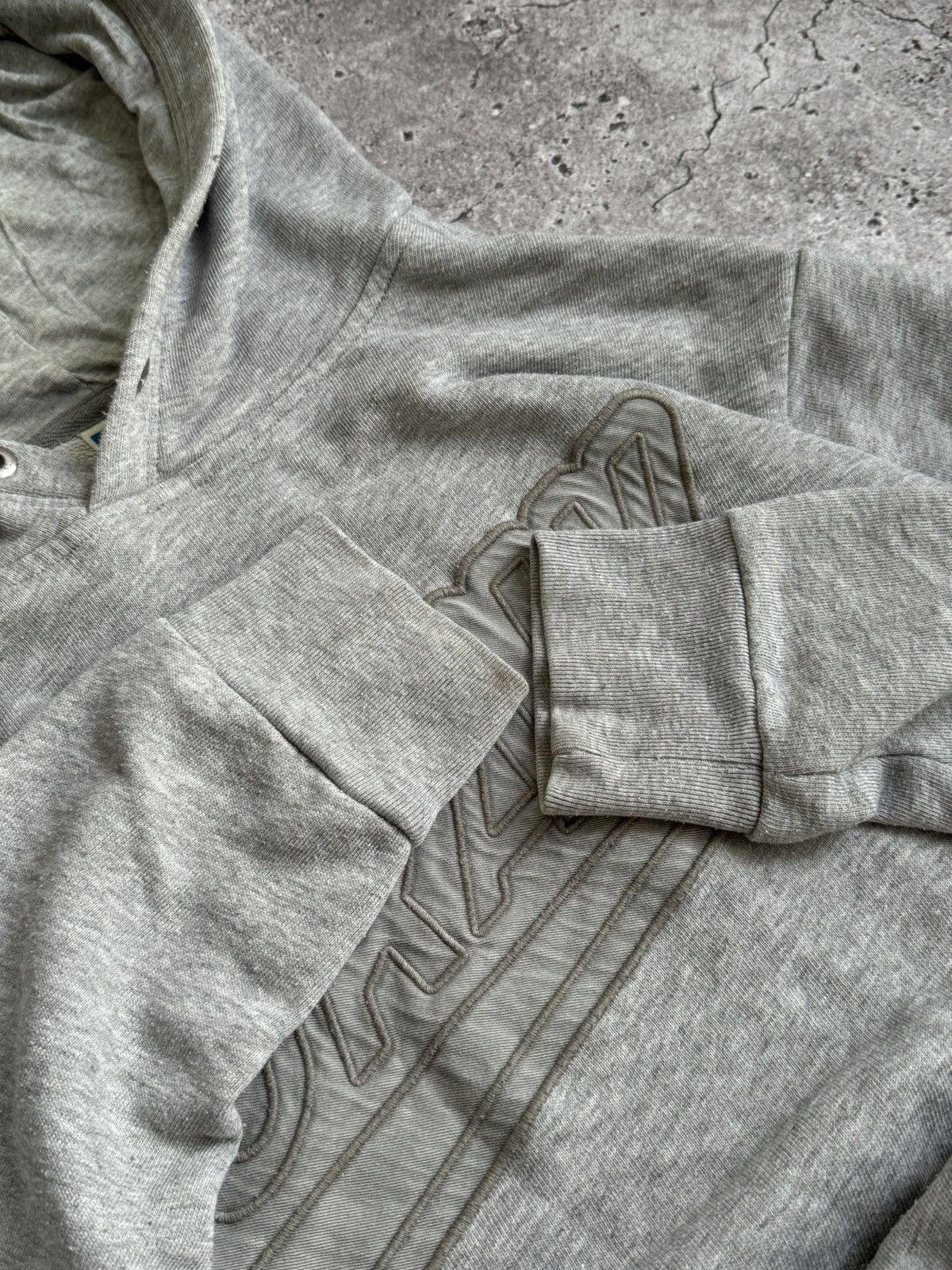 G-Star × Vintage Vintage G-Star big logo grey hoodie Size US L / EU 52-54 / 3 - 8 Thumbnail
