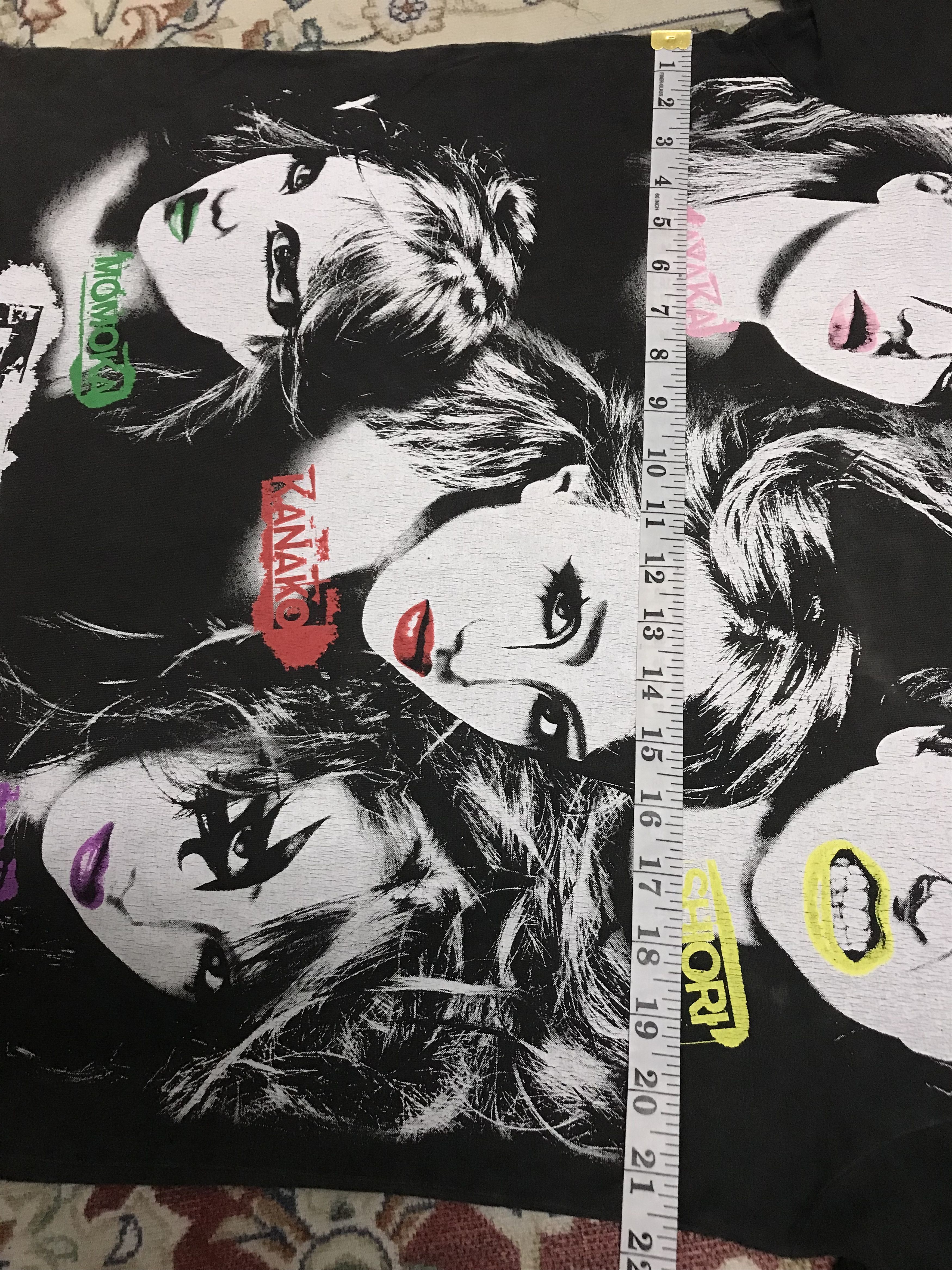 Band Tees MCZ 2D Momoiro Cloverz Japan Band Tees Sunfaded Shirt Size US L / EU 52-54 / 3 - 6 Thumbnail