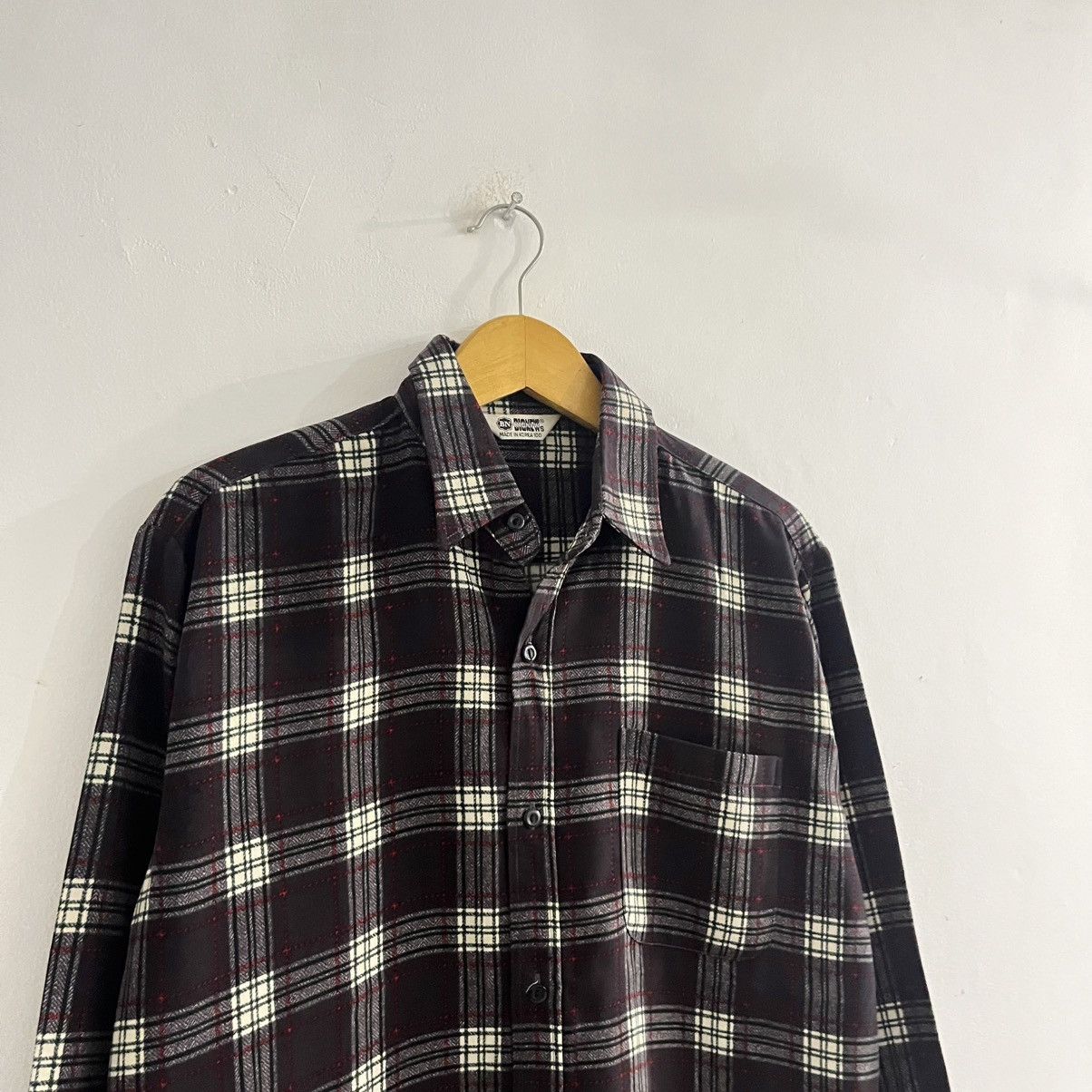 Japanese Brand Bignews - Longsleeve Button Up Shirt Size US L / EU 52-54 / 3 - 3 Thumbnail