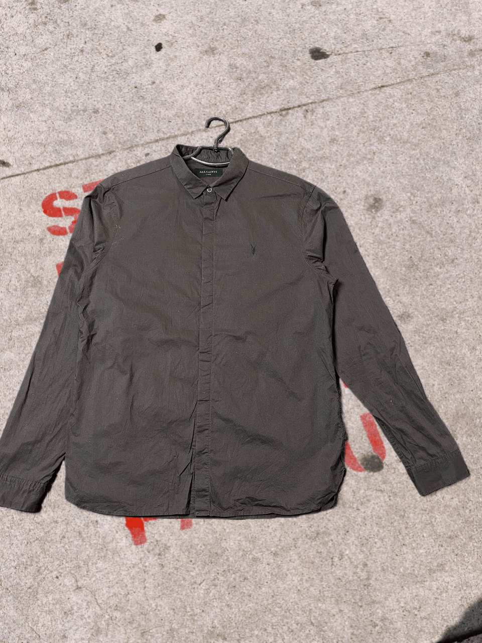 Allsaints Allsaints Button Up Shirt Long Sleeve Streetwear Size US L / EU 52-54 / 3 - 1 Thumbnail