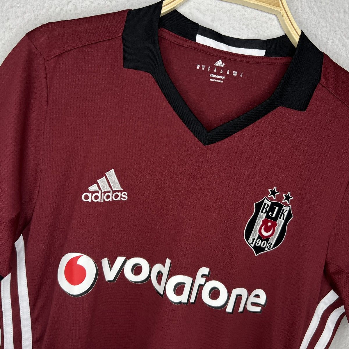 Adidas Adidas BJK Besiktas Vodafone Beko Jersey Tshirt Tee Size US M / EU 48-50 / 2 - 4 Thumbnail