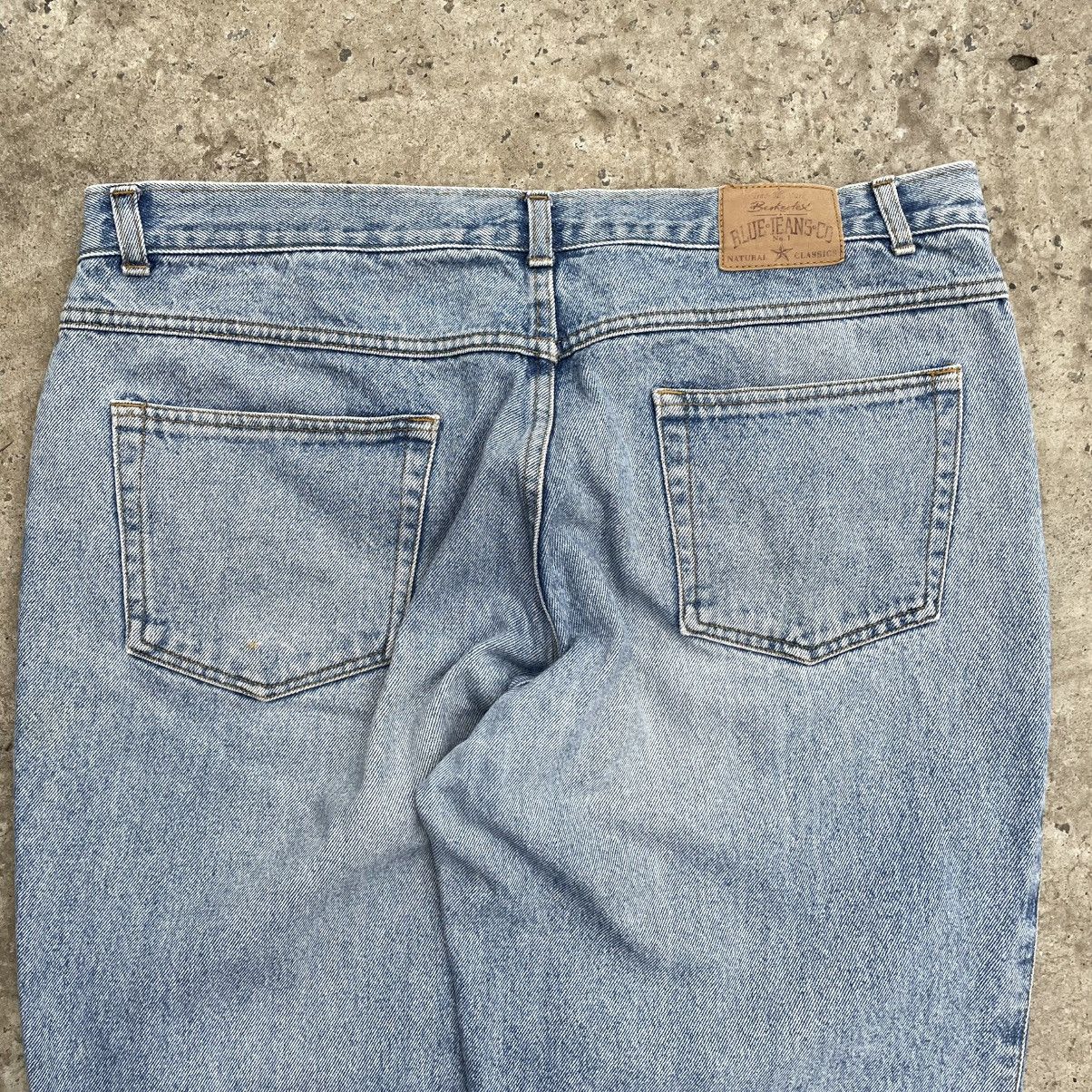 Blue Blue Japan Vintage Man’s Blue Jeans CO Size 36 Y2K 00s Classic Fit Size US 36 / EU 52 - 8 Thumbnail