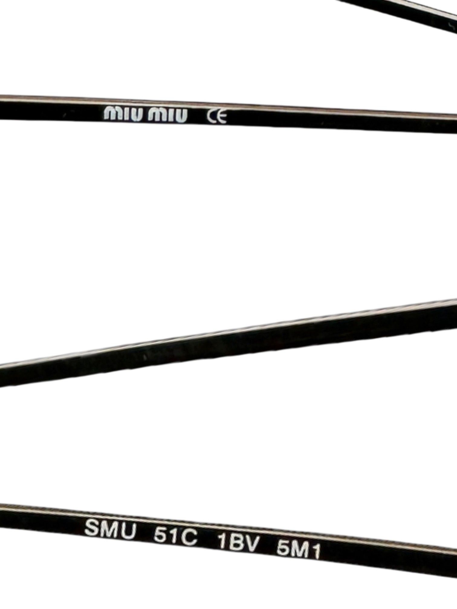 Miu Miu Miu Miu SMU 51C Shield Visor Sunglasses Size ONE SIZE - 8 Thumbnail