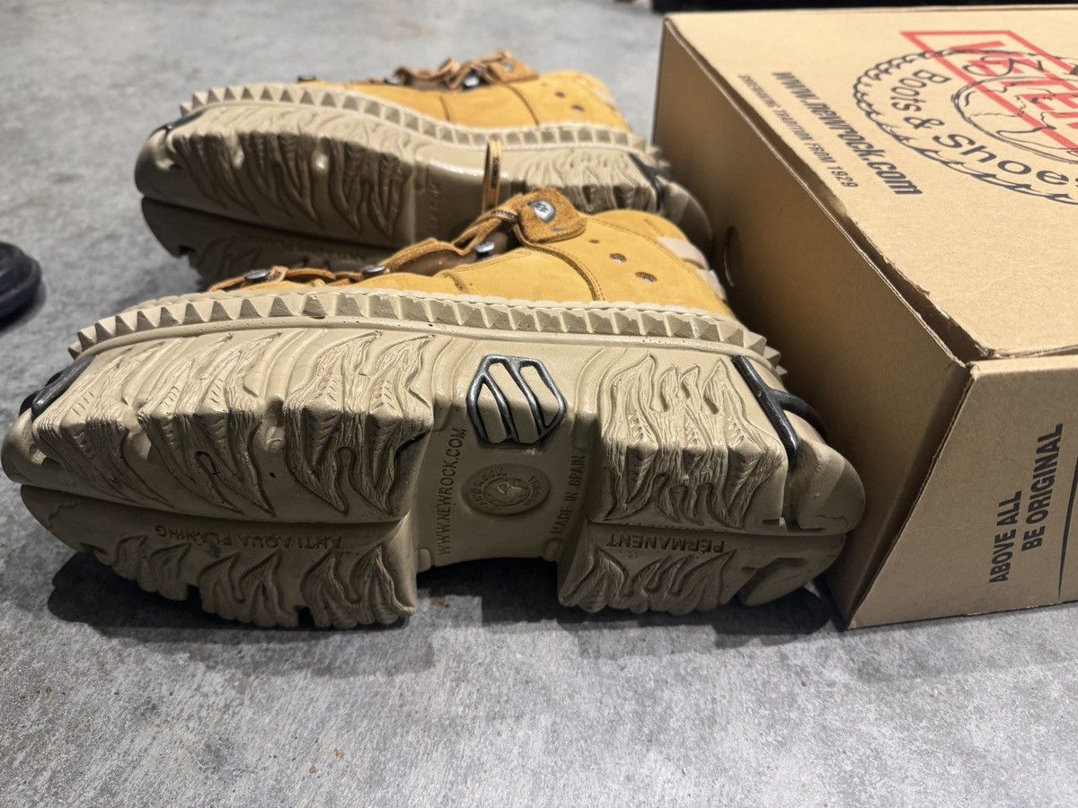 New Rock × Vetements Vetements x New Rocks Tan Suede Size US 8.5 / EU 41-42 - 4 Thumbnail